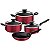Jogo Panelas Alum 7Pc Vermelho Tramontina 27899419 - Imagem 1