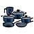 Jogo Panelas Alum 9Pc Azul Tramontina 27899424 - Imagem 1