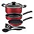 Kit Cozinha Alum 6Pc Vermelho Tramontina 27899433 - Imagem 1