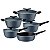 Jogo Panelas Alum 5Pc Spezia Azul Tramontina 28399130 - Imagem 1