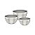 Jg Potes Inox Alimentos 3Pcs Tusa Tramontina 64220718 - Imagem 1