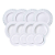 Jogo Pratos 12 Pcs Monocroma Porcelana Tramontina 96589053 - Imagem 2