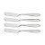 Jg Aco Inox P/Manteiga 4 Pcs Laguna Tramontina 66906733 - Imagem 1