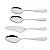 Jg Utensilios Aco Inox 4Pcs Contin  Tramontina 66965160 - Imagem 1