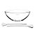 Jg P/ Salada Cristal 3Pcs  Lapidar Tramontina 64550210 - Imagem 1