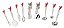 54 Kit Utensílios Laguna Tramontina 66906750 - Imagem 1