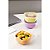 12 Pote Tigela Plastica 600Ml Mis Mixcolor Tramonti 25099876 - Imagem 4