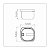 24 Pote Polipropileno 150Ml Mix Color Tramontina 25499900 - Imagem 2