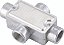 12 Condulete Fixo 3/4 Tipo X C/Tamp Rosc Bsp/S/Pint 56109022 - Imagem 2