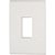 120 Placa Espelho 1 Posto 4X2 120Pc Liz Tramontina 57106203 - Imagem 1