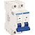 6 Minidisjuntor Tdj6-2C6 2P 6A 6Ka Tramontina 58012133 - Imagem 1