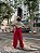 Calça Pantalona India - Vermelha - Imagem 4