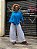 Camisa Leda Martins - Azul - Imagem 5