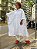 Túnica Oversized Ifè - Quadriculado Branco - Imagem 3