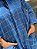 Túnica Oversized Ifè - Quadriculado Azul - Imagem 3