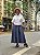 Saia Neusa - Jeans Azul - Imagem 1