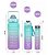 Kit Com 3 Garrafa De Água 2l+900ml+500ml Galão Squeeze - Imagem 1