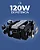 Caixa De Som Bluetooth Imenso X50 120w Ipx6 C/ Alça C/ 2 Mic - Imagem 5