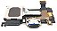 Conector De Carga Campainha Microfone LG Q Note Plus Q710 Orig - Imagem 2