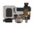 Conector De Carga Campainha Microfone LG Q Note Plus Q710 Orig - Imagem 1
