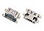 Conector de carga Micro Usb Lg K4 2017 X230 / K10 2017 M250DS Original - Imagem 1