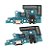 Flex Placa Conector de Carga Samsung A70 Sm A705 àudio Jack P2 e microfone - Imagem 2