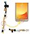 Flex Botão Home Voltar Fone P2 Compatível Galaxy J7 Neo J701 - Imagem 2