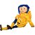 Coraline Yellow Raincoat Figura Neca Toys - Imagem 1