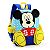 Mochila escolar Infantil Mickey e Minnie - Imagem 5