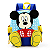 Mochila escolar Infantil Mickey e Minnie - Imagem 1