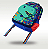 Mochila Escolar Infantil T-Rex Original Smiggle - Imagem 3