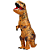 Fantasia Dinossauro T-Rex Inflável - Fantasias e Cosplay - Imagem 6
