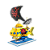 Barco Polar Tang One Piece - Mini Blocos de Montar - Imagem 1
