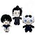 Kit 3 Pelúcias Gojo, Geto e Fushiguro Toji - Jujutsu Kaisen - Imagem 1