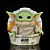 Baby Yoda Star Wars The Mandalorian - Mattel - Imagem 2