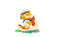 Figure Garfield Paper Boat Sailor - Pop Mart Original - Imagem 1