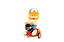 Figure Garfield Housework Racing - Pop Mart Original - Imagem 1