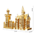 Castelo de Neuschwanstein Dourado - 3D Piececool - Imagem 4