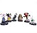Pack 6 mini figures O Estranho Mundo de Jack - Imagem 1
