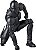 Action Figure Black Noir The Boys  - MAFEX 183 Medicom Original - Imagem 4