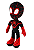 Homem-Aranha Noir Pelúcia 32cm -Spider Man - Imagem 1