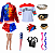 Cosplay Arlequina Esquadrão Suicida - Conjunto Completo - Imagem 2