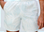 Bermuda Ogochi Boxer Tactel Branco e Azul Claro Estampado: - Imagem 1