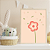 Quadro Flor Rosa - Imagem 1
