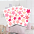 Adesivo Transparente Estrelas Rabiscado Rosa - Imagem 1