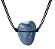 Colar Difusor Pedra Rolada Quartzo Azul - Naturezza - Imagem 1