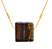 Colar Difusor Minimalista Olho de Tigre - Banho de Ouro - Naturezza - Imagem 1