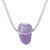 Colar Difusor Pedra Rolada Ametista - Naturezza - Imagem 1