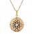 Colar Difusor Dourado (Formato Redondo) - Imagem 1