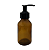 Frasco Pump 100ml - Tampa preta - Imagem 1